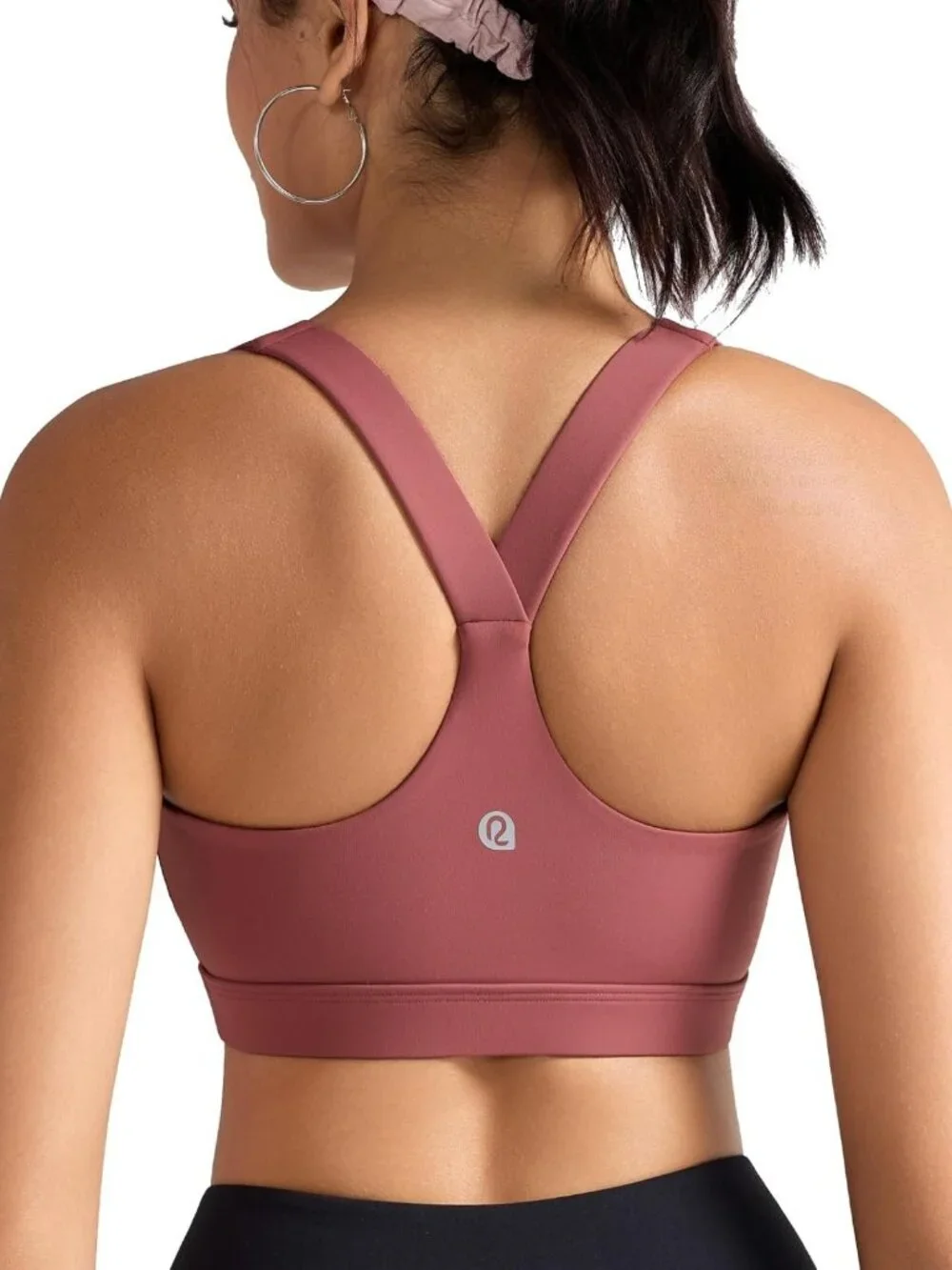 High Support Racerback Sports Bra for Women | Molded Cup, Workout Ready, High